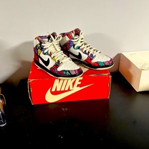 Nike Dunk Premium Sb High Huxtable no OG box worn 3 times men’s 7